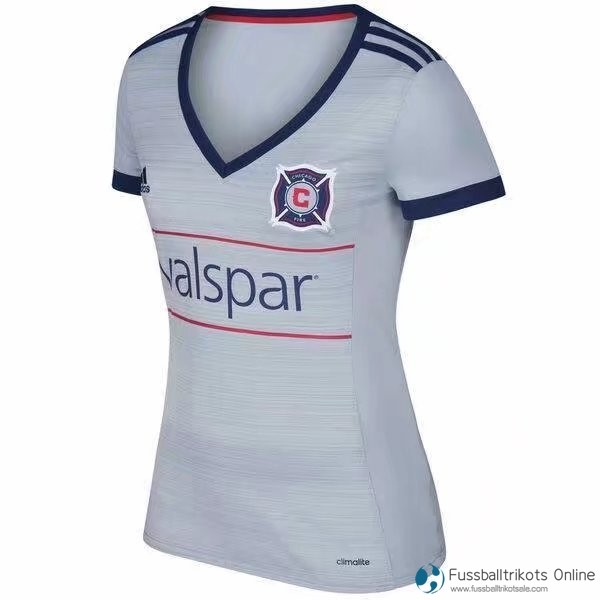 Chicago Fire Trikot Damen Auswarts 2017-18 Fussballtrikots Günstig